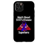 Ruban Guerrier Super-héros Maladie de Still's Disease Adult-Onset Coque pour iPhone 11 Pro