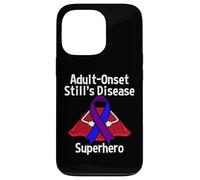Ruban Guerrier Super-héros Maladie de Still's Disease Adult-Onset Coque pour iPhone 13 Pro