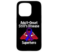 Ruban Guerrier Super-héros Maladie de Still's Disease Adult-Onset Coque pour iPhone 15 Pro