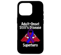 Ruban Guerrier Super-héros Maladie de Still's Disease Adult-Onset Coque pour iPhone 16 Pro
