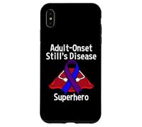 Ruban Guerrier Super-héros Maladie de Still's Disease Adult-Onset Coque pour iPhone XS Max
