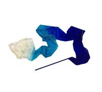 Ruban Gymnastique Enfant Banderole de Danse de 4 m, en Soie véritable, for la Gymnastique, Le Ventre, avec Tige, for Le culte et l'adoration(Color-16,3PCS)