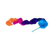 Ruban Gymnastique Enfant Banderole de Danse de 4 m, en Soie véritable, for la Gymnastique, Le Ventre, avec Tige, for Le culte et l'adoration(Color-14,1PCS)