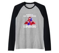 Ruban hypoplasique de guerrier de super-héros du syndrome du cœur droit Manche Raglan