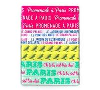 Ruban Imprimé Destination Paris 90 Cm X 4