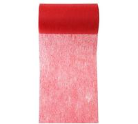 Ruban intissé rouge 10 cm x 10 m