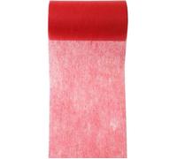 Ruban intissé uni Rouge 10 cm x 10 m