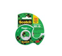 3M Ruban adhésif Magic 810, 19 mm x 30 m, invisible