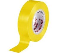 Coroplast Ruban isolant 302-25-YE 25 m x 15 mm jaune acrylique