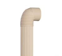 Ruban isolant en mousse pour tuyau d'eau extérieur 2 m x 8 cm Bande anti-gel pour radiateur à courant alternatif plomberie Enveloppe thermique Réduction du bruit Gris (beige)