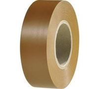 Ruban isolant HelaTape Flex 1000+ HellermannTyton 710-10608 marron (L x l) 20 m x 19 mm