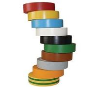 HellermannTyton - Lot de 10 Rubans isolants électriques HelaTape Flex 15, Ruban PVC Tout Usage. Conforme aux exigeances de l'IEC, Longueur 10m