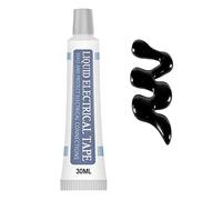 Ruban isolant liquide imperméable, séchage rapide, résistance à la température, noir, 30 ml, 12,5 x 3,5 x 2,2 cm