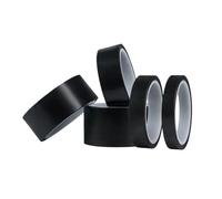 Ruban isolant noir ignifuge mat occultant résistant aux hautes températures Film PI Film polyimide Enveloppe de ligne(18mm)
