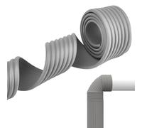 Ruban Isolant Pour Tuyau D'extérieur, 2M Bandes Isolantes Auto-adhésives, Application Par Tous Les Temps, Isolation Thermique Pour Tuyau D'eau Extérieur De 2m De Ruban En Mousse(Grey,3pcs)