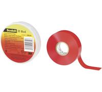 3M Scotch 35 Vinyl ruban électrique isolant, rouge, 19 mm x 20 m, 0,18 mm x20 morceau