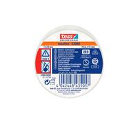 Ruban isolant tesa 53988-00060-00 blanc (L x l) 10 m x 15 mm caoutchouc 1 rouleau(x)