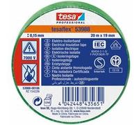 Ruban isolant tesa tesa® Professional Tesa 53988-00106-00 vert (L x l) 20 m x 19 mm Vert G