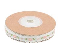 Ruban Jacquard Ethnique pour Loisirs Créatifs, Décoration de Fête, Blanc | Polyester, Finition Soignée, Ne Se Décolore Pas Facilement, pour DIY et Bordures D’objets