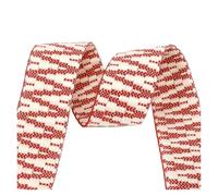 Ruban Jacquard Fleur Ruban jacquard en toile de 1, 2, 3, 4 ou 5 yards (38 mm) for ceinture, sac, bagages, accessoires couture(Color 7,5Yards)