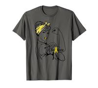 Ruban jaune de sensibilisation à l'endométriose T-Shirt