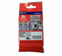 Ruban Laminé pour Etiqueteuses Brother TZeS231 Noir Blanc/Noir Noir/Blanc