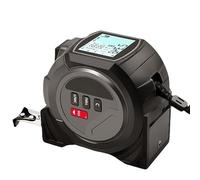 Ruban laser électronique à mesure, télémètre infrarouge 60m avec réticule et tête magnétique, affichage rétro-éclairé pour la construction/mesure numérique