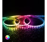 LEDKIA LIGHTING Ruban LED 12V DC RGB SMD Silicone FLEX 60LED/m 5m IP68 Largeur 12mm Coupe tous les 5cm 120º