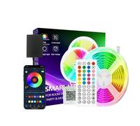 Ruban LED 20M 3535RGB - Bleutooth Bande LED avec télécommande 44 touches + Contrôlé par APP du Smartphone-Décor Maison Chambre Bar