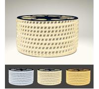 Ruban LED 220V Recoupable 50M IP65 2835 180LED/m Triple Rangée - Blanc Neutre 4000K - 5500K - SILAMP