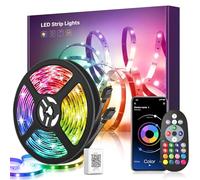 Ruban Led 30M, Led Chamre, Bluetooth Bande RGB, Lumiere Flexible Multicolore, 16 Millions de Couleurs, Contrôlé par APP, avec Télécommande, Synchroniser avec Rythme de Musique
