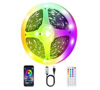 Ruban LED, 4M TV LED pour 55"- 65" TV, Musique sync Bluetooth app et télécommande TV LED Strip USB alimenté pour TV et PC
