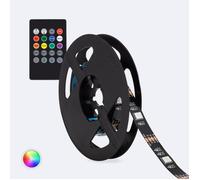 Ruban LED 5V RGB 24 LED/m 2m IP20 Kit avec USB pour Télévision RGB