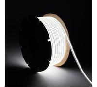LEDKIA LIGHTING Ruban LED Dimmable 220V COB 320 LED/m BOBINE 50m 8W/m 720lm/m Largeur 12mm Coupe 50cm IP65 CRI90 6000K Blanc froid