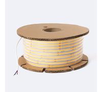 LEDKIA LIGHTING Ruban LED Dimmable 220V COB Auto-redressement 320 LED/m BOBINE 50m 8W/m 720 lm/m Largeur 12mm Coupe 50cm IP65 CRI90 2700K Blanc chaud