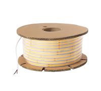 Ruban LED Dimmable 220V COB Auto-redressement 560 LED/m BOBINE 50m 14W/m 1250lm/m SILICONE FLEX IC2 Largeur 10mm Coupe 10cm IP65 2700K Blanc chaud