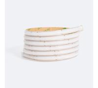 Ruban Led Dimmable 220v Wcob Auto-Redressement 260 Led/M 15w/M 1350lm/M Silicone Flex Largeur 10mm Ip65 Coupe 5cm Sur Mesure 4000k Blanc Neutre 1 M