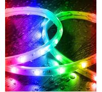 Ruban LED Extérieur Solaire 24V DC SMD2835 60 LED/m 25m IP65 Largeur 12mm Coupe 100 cm RGB