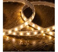 Ruban LED Extérieur Solaire 24V DC SMD2835 60 LED/m 50m IP65 Largeur 12mm Coupe 100 cm Blanc chaud
