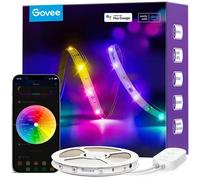 Govee RGBIC 30m Ruban/Bande LED WiFi Bluetooth Multicolore, Contrôlé par APP et Contrôle Segmenté Intelligente Sélection des Couleurs, pour Maison Chambre Cuisin, 2 Rouleaux de Bande Lumineuse de 15m