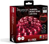 Ruban LED KONIX DRAKKAR AURORA MUSIC LED STRIP 5M