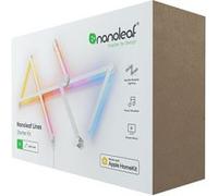 Nanoleaf Kit de démarrage Lines 60 Degrés, 9 barres LED RGBW, Wi‑Fi, 16M couleurs, compatible Alexa