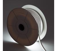 Ruban Led Néon 24v Bobine 50m 9.5w/M Coupe 5cm Ip65 Nflex6 Blanc Chaud