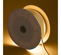 Ruban Led Néon 24v Bobine 50m 9.5w/M Coupe 5cm Ip65 Nflex6 Blanc Chaud