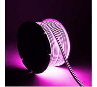 Bobine Gaine Néon Led 48v Dc Nflex6 50 Mètres Ip65 Coupe Tous Les 5cm Rose