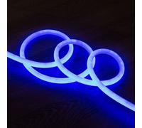 Ruban Led Néon Dimmable 220v Bleu Circulaire 360 9w/M Coupe 100cm Ip67 Sur Mesure 4 M