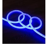 Ruban Led Néon Dimmable 220v Bleu Circulaire 360 9w/M Coupe 100cm Ip67 Sur Mesure 4 M