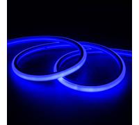 Ruban Led Néon Dimmable 220v Bleu Semi-Circulaire 180 7.5w/M Coupe 100cm Ip67 Sur Mesure 15 M