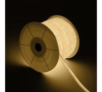 Ruban LED Néon Dimmable 220V BOBINE 50m Blanc Chaud Circulaire 360 9W/m Coupe 1