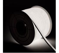 Ruban LED Néon Dimmable 220V BOBINE 50m Blanc Froid Semi-Circulaire 180 7.5W/m Coupe 100cm IP67 6000K Blanc froid